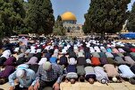 55 ألف مصلٍ أدوا صلاة الجمعة في المسجد الأقصى