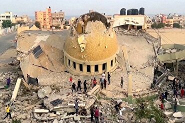Weit verbreitete Zerstörung von Moscheen in Gaza Beweis für Israels Religionskrieg gegen den Islam + Fotos