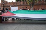 Thai Activists, Foreign Tourists Rally in Chiang Mai to Condemn Israeli Crimes