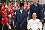 Leader of Catholic Church Arrives in World’s Largest Muslim-Majority Country