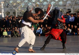 تعزیه جون بن حوی در میدان امام حسین (ع)