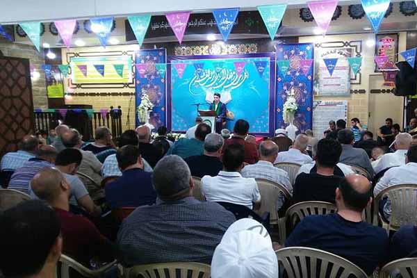 تلاوت «سیدمصطفی حسینی» در محفل نبطیة + تصاویر