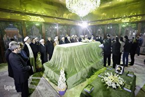 تجدیدمیثاق رئیس قوه قضائیه با آرمان‌های امام خمینی(ره)