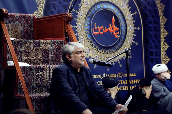 عزاداری دومین شب محرم در مرکز اسلامی مسکو + عکس