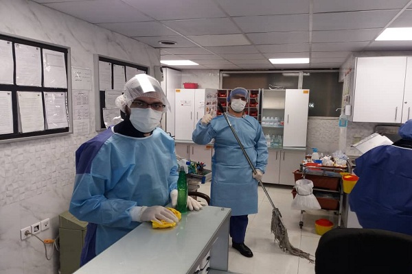 حضور دو هزار نیروی جهادی در ۱۲ بیمارستان تهران