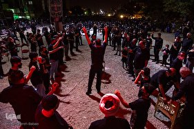 عزاداری حسینی؛ شب چهارم محرم محله زمزم تهران