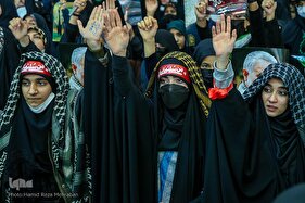 بزرگداشت شهادت سردار سلیمانی در مصلی تهران/۲