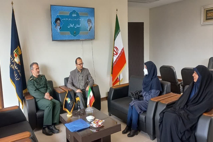 اعضای جهاد دانشگاهی گیلان با مدیرکل حفظ آثار استان دیدار کردند