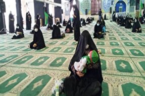 همنوایی مردم لرستان با طفل شش ماهه کربلا 