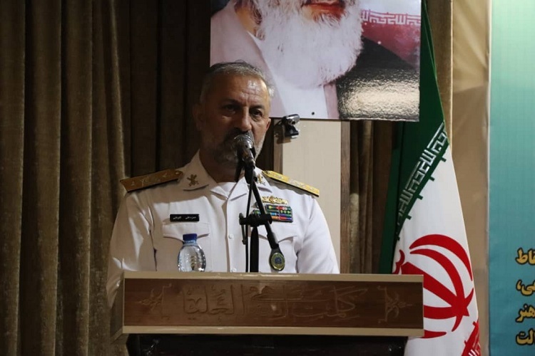 امیر دریادار حمزه علی کاویانی جانشین فرمانده نیروی دریایی ارتش