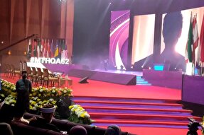 فیلم | آماده‌سازی آیین اختتامیه مسابقات بین‌المللی قرآن مالزی