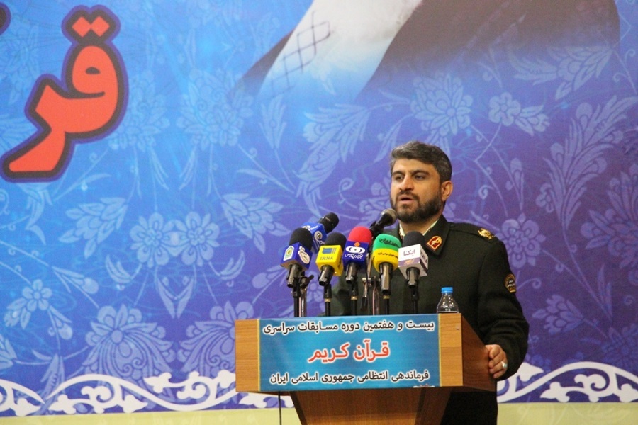 محمد بهرامی، معاون تبلیغات و روابط عمومی سازمان عقیدتی سیاسی فراجا