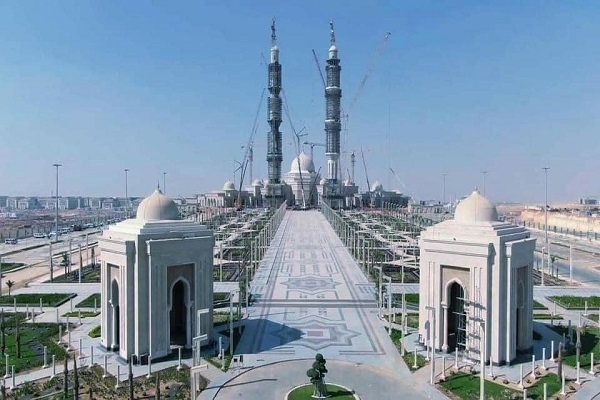 مسجد مصر نمادی از معماری نوین دینی در مصر