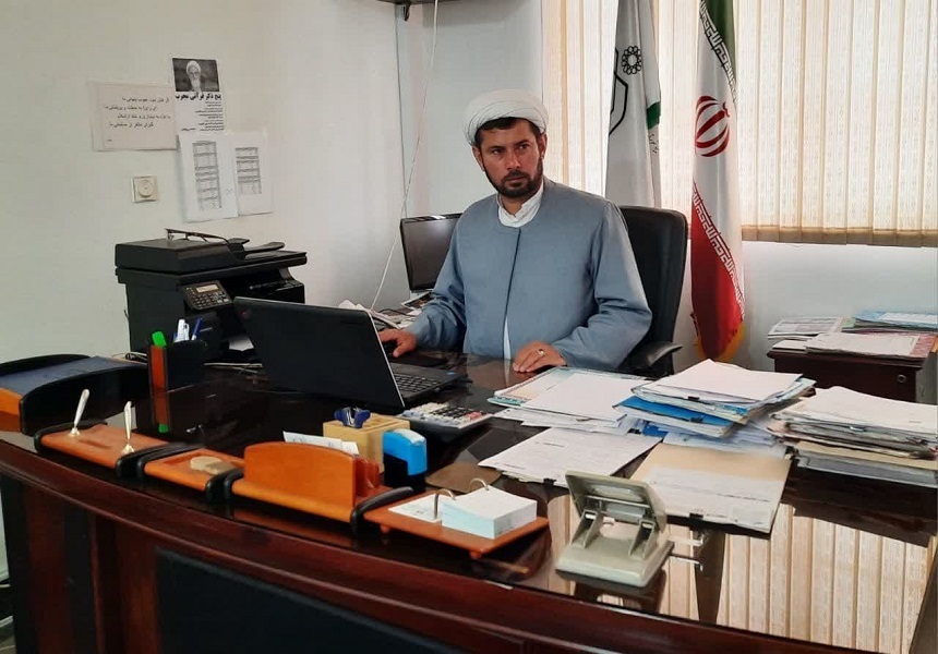 حجت الاسلام بازدار کارشناس فرهنگی اوقاف بندر انزلی