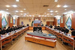 آزمون طرح قرآنی «تسنیم» در نیروی دریایی رشت برگزار شد