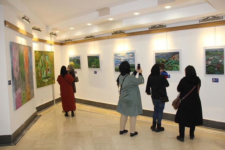 نمایشگاه «تجسم هنر» در تالار مرکزی رشت نمایشگاه «تجسم هنر» در تالار مرکزی رشت