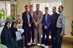 دیدار مسئولان جهاددانشگاهی گیلان با خانواده شهید محمدرضا غلامعلی‌پور
