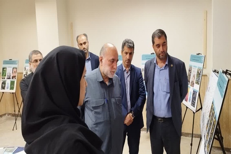 نمایشگاه دستاوردهای سازمان جهاددانشگاهی گیلان