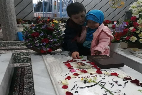 فرزندان شهید فرهاد خوشه‌بر