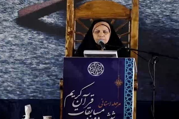 معصومه بیژن حافظ قرآن