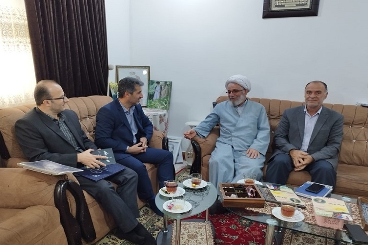 دیدار جهادگران جهاددانشگاهی گیلان با رزمنده دوران دفاع مقدس