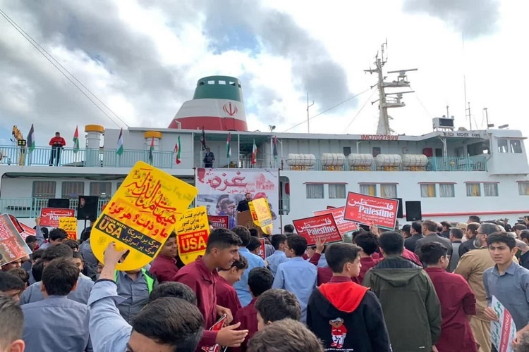 تجمع همبستگی مردم بندر انزلی با مردم فلسطین تجمع همبستگی مردم بندر انزلی با مردم فلسطین