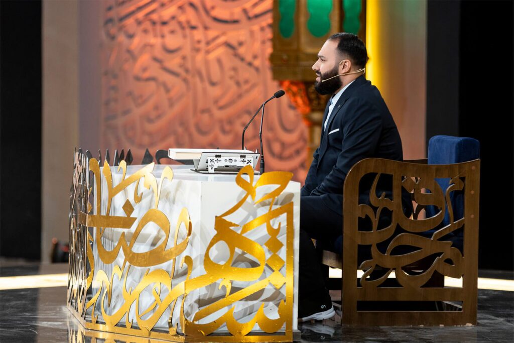 فیلم | تلاوت قاری لبنانی در «محفل»