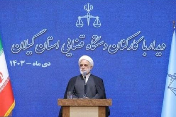 حجت‌الاسلام والمسلمین محسنی اژه‌ای رئیس قوه قضائیه