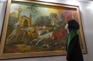 نمایش بیش از 300 اثر در نمایشگاه بین‌المللی هنرهای اسلامی حرم امام علی(ع) + عکس