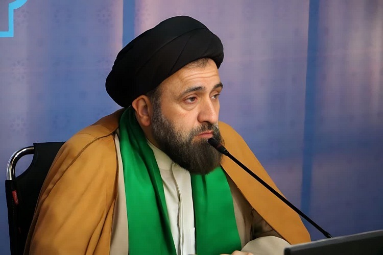 حجت‌الاسلام سید ابراهیم مرتضوی مسئول کمیته روستایی و عشاری بزرگداشت دهه فجر بندرانزلی