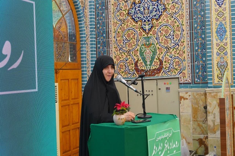 طاهره سیدی مسئول امور بانوان بنیاد فرهنگی خاتم الاوصیا(عج)