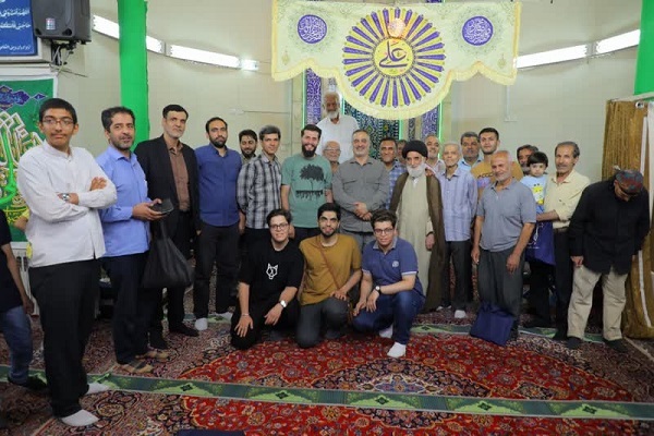 برگزاری محفل قرآنی در مسجد رحمتیه تهران + عکس