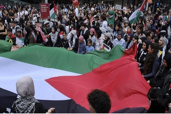 کمپین گروه سیاسی اسلامی استرالیا در حمایت از فلسطین