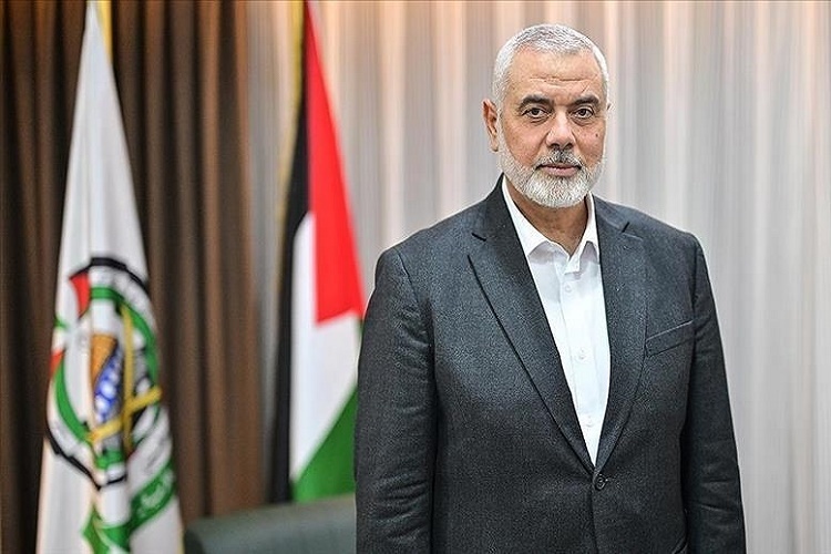 اسماعیل هنیه رئیس دفتر سیاسی جنبش مقاومت اسلامی فلسطین