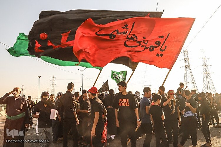 حرکت کاروان‌های پیاده‌روی اربعین به سمت شلمچه