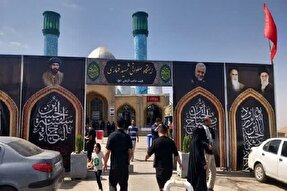 خدمت‌‌رسانی موکب‌ سردار شهید قهاری‌سعید به زائران حسینی