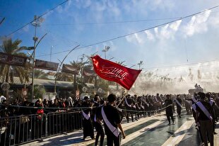 ساماندهی ورود دسته‌های عزاداری اربعین به حرمین حسینی و عباسی +عکس