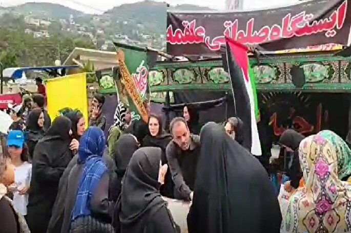 پیاده‌روی جاماندگان اربعین در سوادکوه برگزار شد + فیلم