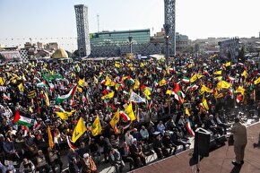 حمایت مردم تهران از عملیات «وعده صادق ۲»