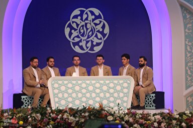 فیلم | اجرای گروه معراج قم در اختتامیه نغمات دینی مسابقات سراسری قرآن