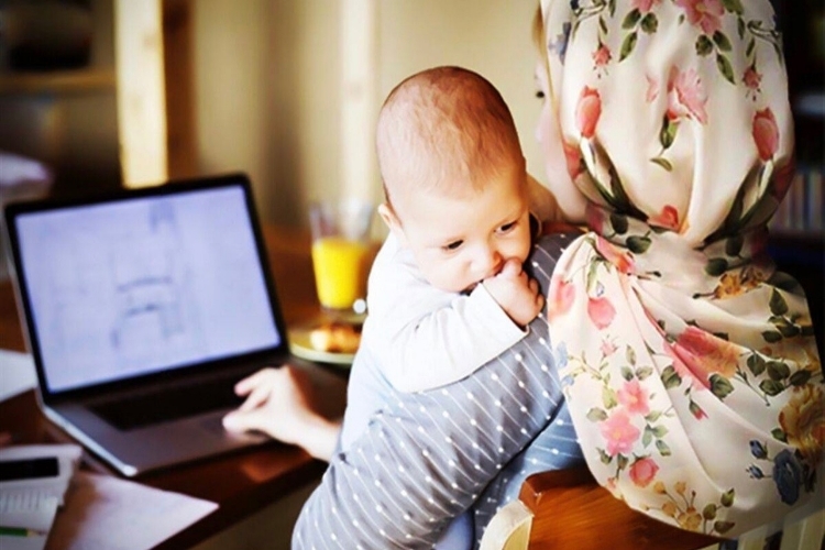 دور کاری مادران شاغل و باردار دور کاری مادران شاغل و باردار