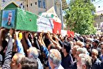 پیکر ۸ شهید تجاوز رژیم صهیونیستی در کاشان تشییع شد