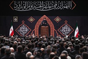 عزاداری شب تاسوعا در حسینیه امام خمینی(ره) برگزار شد