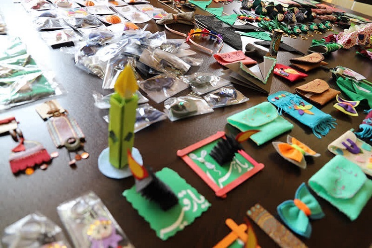 دست سازه های کودکان عاشورایی