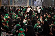 برگزاری آیین شیرخوارگان حسینی در حرم رضوی