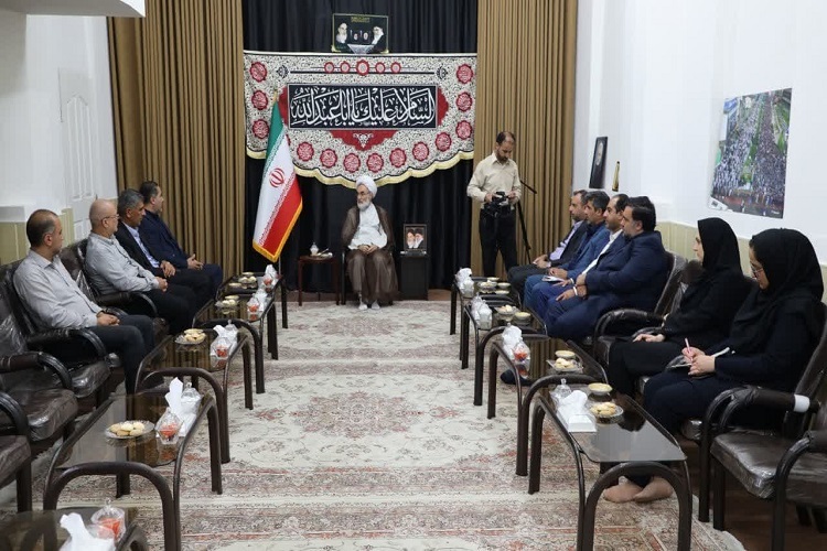 دیدار جهادگران جهاددانشگاهی گیلان با آیت الله فلاحتی