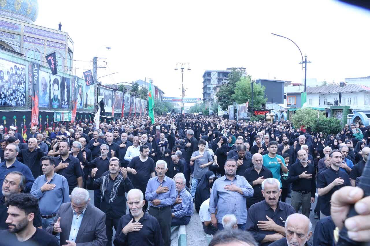 اجتماع عظیم جاماندگان اربعین در آستانه اشرفیه