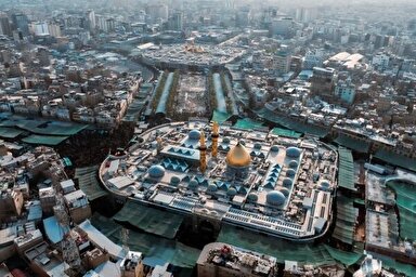 فیلم | حال و هوای حرم امام حسین(ع) در روز اربعین