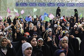 مراسم بزرگداشت سالروز ورود بانوی کرامت برگزار شد + عکس