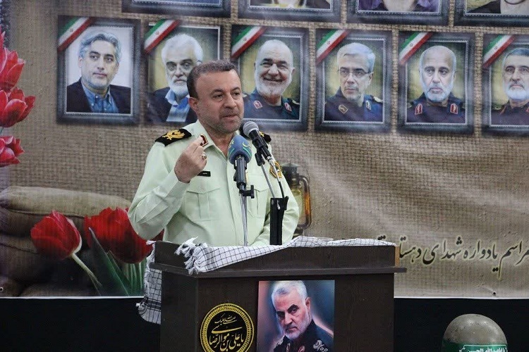 سردار حسین حسن‌پور فرمانده انتظامی استان گیلان